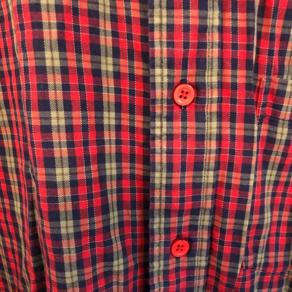 Tommy Hilfiger vintage 90s Plaid button down shirt - Picture 5 of 5